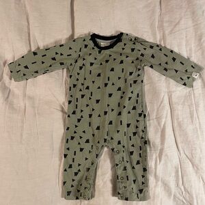 Turtledove London Geometric Patterned Romper